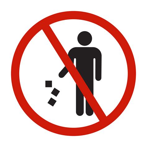 No Littering .